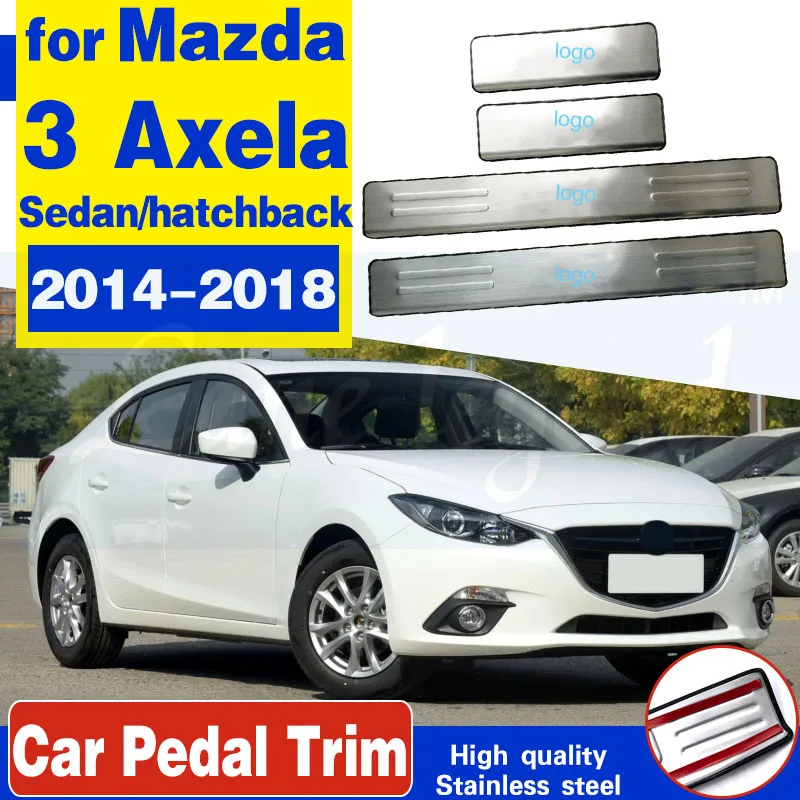 For Mazda 3 Axela Car Accessories 2014 - 2018 Hatchbacks sedan Pedal Door Sill Trim Auto Cover Protector Styling Sticker
For Mazda 3 Axela Car Accessories 2014 - 2018 Hatchbacks sedan Pedal Door Sill Trim Auto Cover Protector Styling Sticker