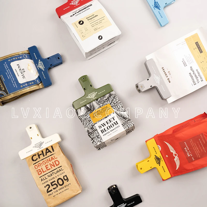 6Pcs Antiskid Clips Kitchen Storage Food Snack Seal Sealing Bag Sealer Clamp Plastic Small Sealing Clip
6Pcs Antiskid Clips Kitchen Storage Food Snack Seal Sealing Bag Sealer Clamp Plastic Small Sealing Clip