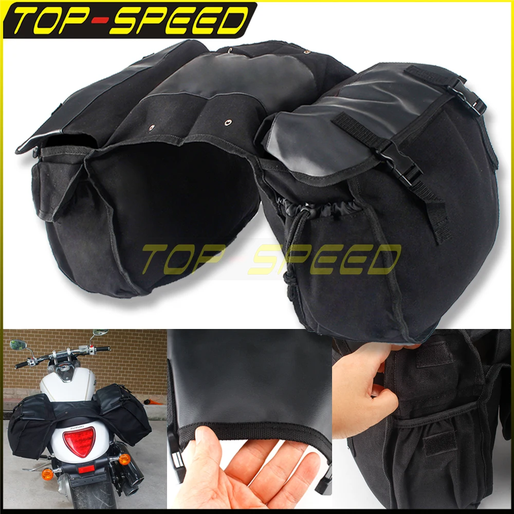 35-40L холст + кожаные сумки для хранения, седельная сумка, мотоциклетная боковая сумка для инструментов для harley Honda shadow 750 Honda ctx Suzuki M109R
35-40L холст + кожаные сумки для хранения, седельная сумка, мотоциклетная боковая сумка для инструментов для harley Honda shadow 750 Honda ctx Suzuki M109R