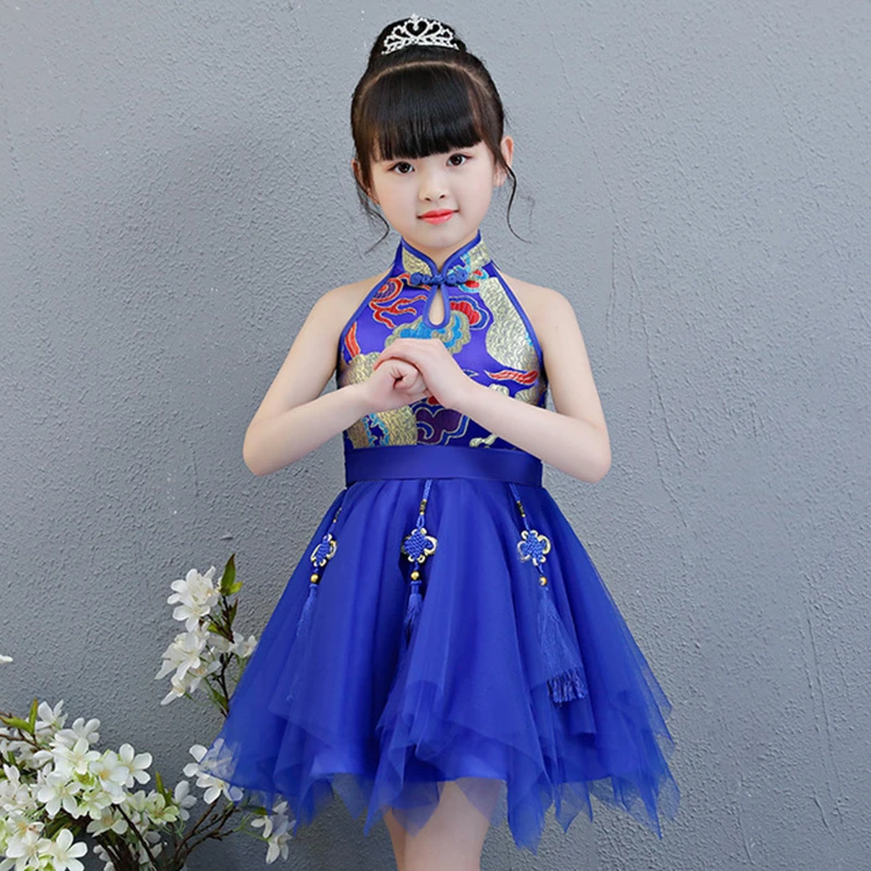 Children costumes girls cheongsam skirt sleeveless cheong-sam Performance clothing Chinese casual Party Dresses Pageant Dresses
Children costumes girls cheongsam skirt sleeveless cheong-sam Performance clothing Chinese casual Party Dresses Pageant Dresses