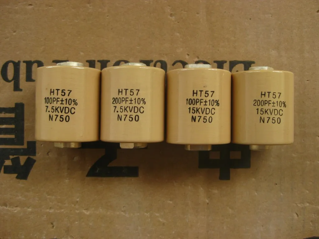 HEC HT57 CCHT57 200PF 15KVDC N750 High Frequency Machine High Frequency High Voltage Ceramic Dielectric Capacitor 1Pcs
HEC HT57 CCHT57 200PF 15KVDC N750 High Frequency Machine High Frequency High Voltage Ceramic Dielectric Capacitor 1Pcs
