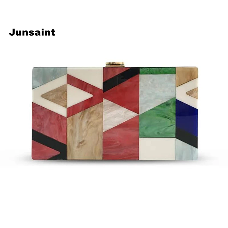 21Brand Fashion New Messenger Bag Luxury Women Geometric Lattice Acrylic Evening Bag Women Patchwork Party Clutch Purse Handbags
21Brand Fashion New Messenger Bag Luxury Women Geometric Lattice Acrylic Evening Bag Women Patchwork Party Clutch Purse Handbags