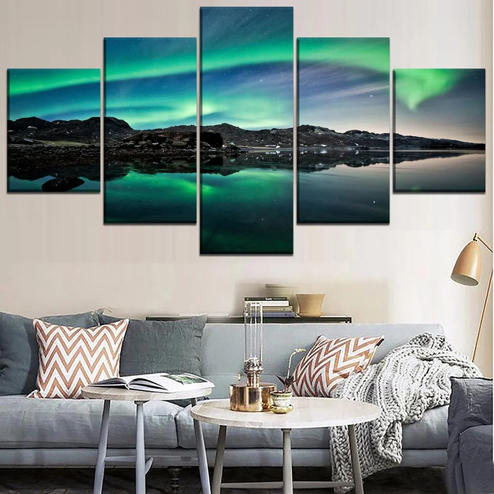 Wall Art Canvas Paintings 5 Piece Modern Decorative Print Artwork Natural Landscape Home Living Room Painting 
Wall Art Canvas Paintings 5 Piece Modern Decorative Print Artwork Natural Landscape Home Living Room Painting