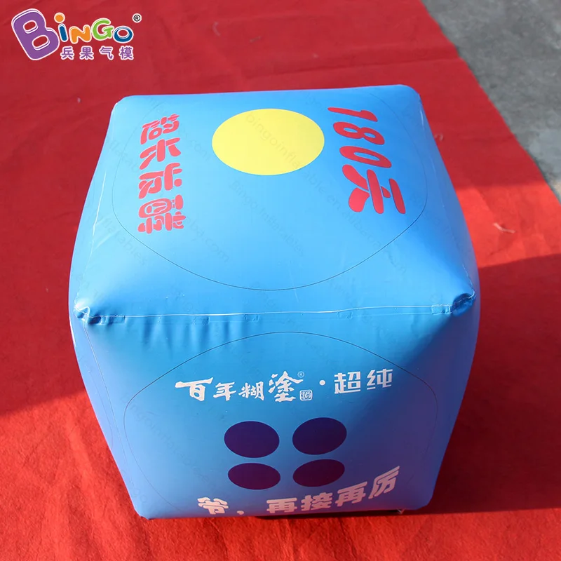 Customized 0.4x0.4x0.4 Meters Blue Inflatable Dice for Sale / Ceiling Hanging Dice Balloon for Display Toys
Customized 0.4x0.4x0.4 Meters Blue Inflatable Dice for Sale / Ceiling Hanging Dice Balloon for Display Toys