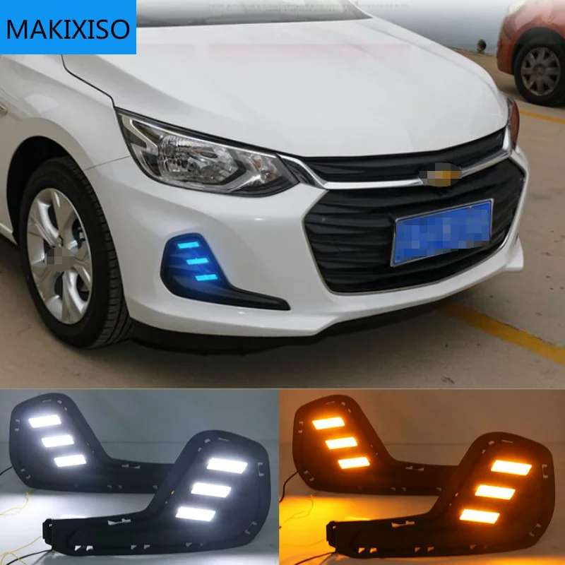 2PCS For Chevrolet Cavalier 2020 12V ABS LED DRL Daytime Running Lights Turn Signal Fog Lamp Car Styling
2PCS For Chevrolet Cavalier 2020 12V ABS LED DRL Daytime Running Lights Turn Signal Fog Lamp Car Styling