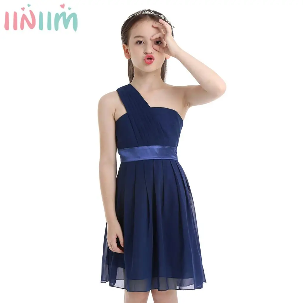 iiniim Girls Summer Chiffon Dress One-shoulder Princess Elegant Dress for Wedding Birthday Party Kids Prom Vestidos Summer Dress
iiniim Girls Summer Chiffon Dress One-shoulder Princess Elegant Dress for Wedding Birthday Party Kids Prom Vestidos Summer Dress