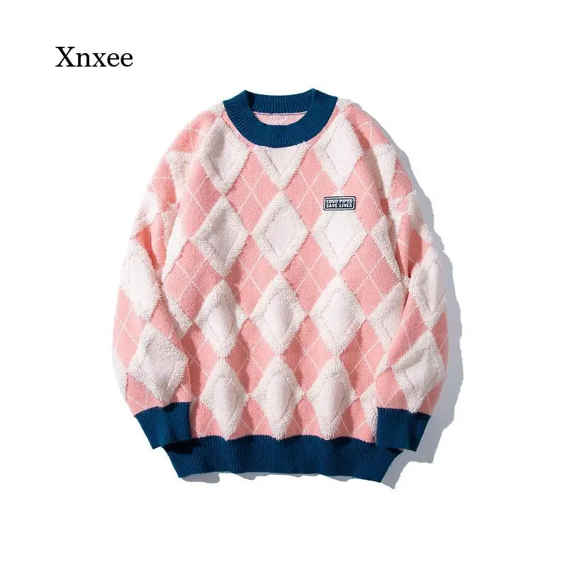 Couples Vintage Sweater New Harajuku Winter Women Clothing Knitted Tops Pullover Oversized Men Sweaters Clothing
Couples Vintage Sweater New Harajuku Winter Women Clothing Knitted Tops Pullover Oversized Men Sweaters Clothing