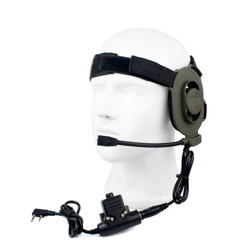 HD01 Z Tactical Bowman Elite II Headset with U94 PTT for Kenwood BaoFeng 5R UV82
HD01 Z Tactical Bowman Elite II Headset with U94 PTT for Kenwood BaoFeng 5R UV82