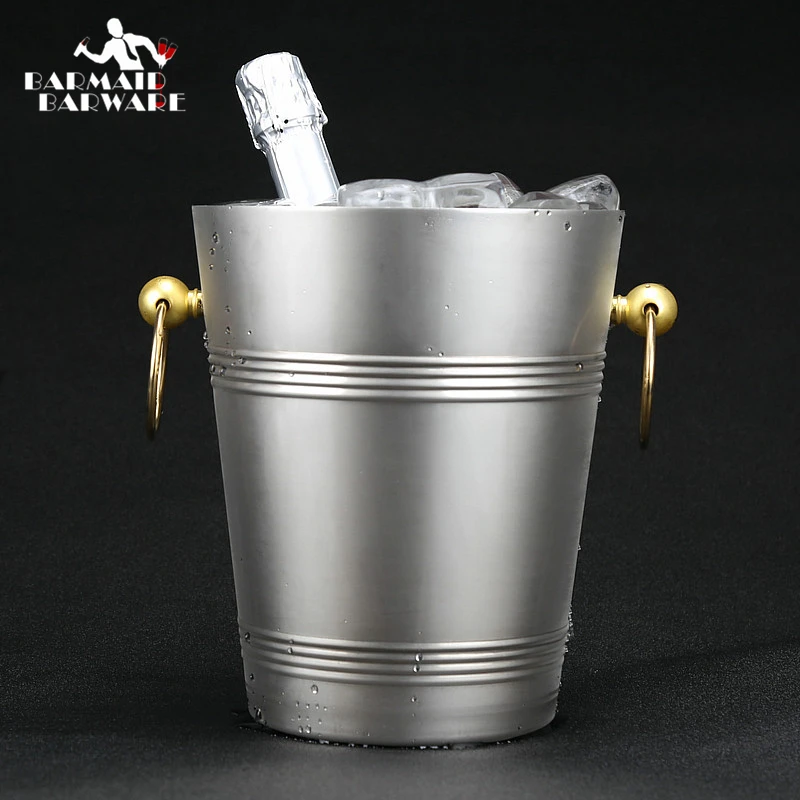 2L/4L European Style Stainless Steel Ice Bucket Wine Champagne Wine Chiller Wine Bottle Cooler Beer Chiller Ice Barrel Barware
2L/4L European Style Stainless Steel Ice Bucket Wine Champagne Wine Chiller Wine Bottle Cooler Beer Chiller Ice Barrel Barware