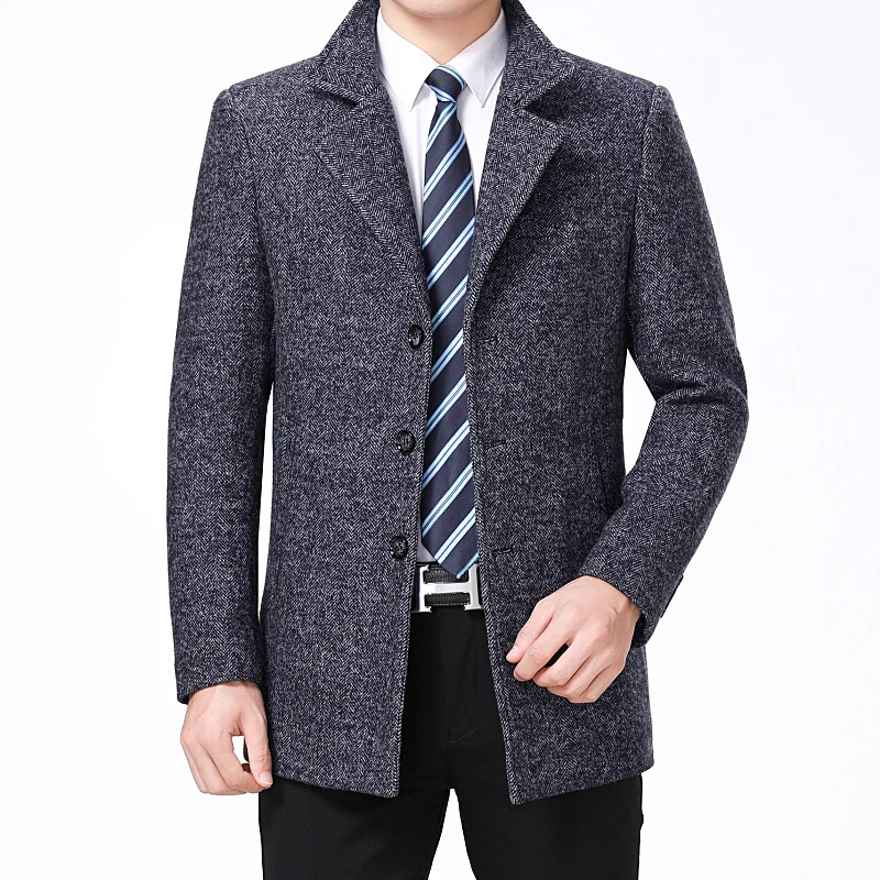 Men's Clothing Autumn Winter For Male Coat 50% Off Men' s XXL XXXL Casual Mens Wool Jackets Overcoat
Men's Clothing Autumn Winter For Male Coat 50% Off Men' s XXL XXXL Casual Mens Wool Jackets Overcoat