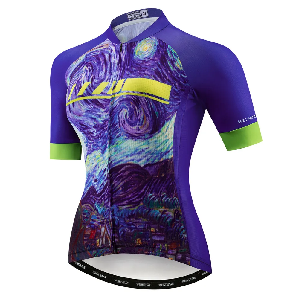 Women Cycling Jersey Short Sleeve Bicycle Shirts Breathable Mountain Bike Jersey Quick Dry
Women Cycling Jersey Short Sleeve Bicycle Shirts Breathable Mountain Bike Jersey Quick Dry