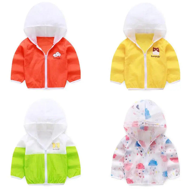 Summer jacket 1-11Y little kids anti-sunshine light jacket children hooded toddler tops baby boys girls zipper sport shirt cap
Summer jacket 1-11Y little kids anti-sunshine light jacket children hooded toddler tops baby boys girls zipper sport shirt cap