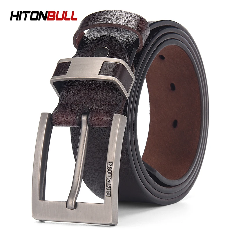 HITONBULL Men Cow Genuine Leather Belts Luxury Men's Leather Belt Alloy Buckle Casual Male Vintage Strap Business Waistband
HITONBULL Men Cow Genuine Leather Belts Luxury Men's Leather Belt Alloy Buckle Casual Male Vintage Strap Business Waistband