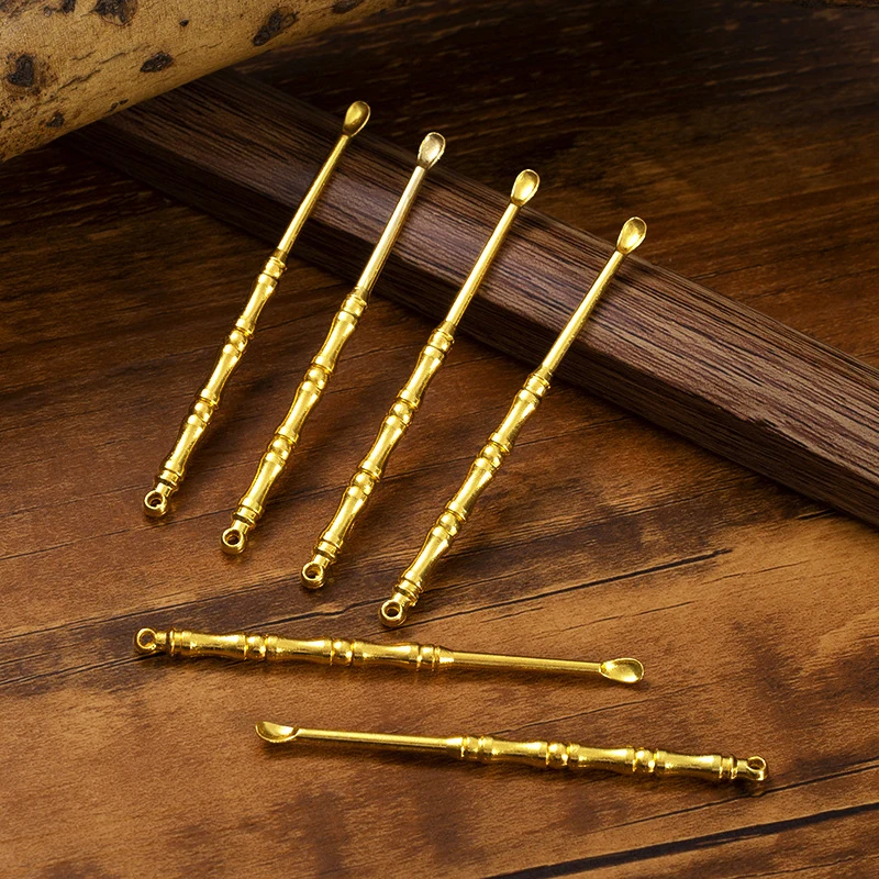 Ear Cleaner Ear Wax Pickers Brass Earpick Wax Remover Curette Ear Pick Cleaner Ear Cleaner Spoon Care Ear Cleaning Tool
Ear Cleaner Ear Wax Pickers Brass Earpick Wax Remover Curette Ear Pick Cleaner Ear Cleaner Spoon Care Ear Cleaning Tool