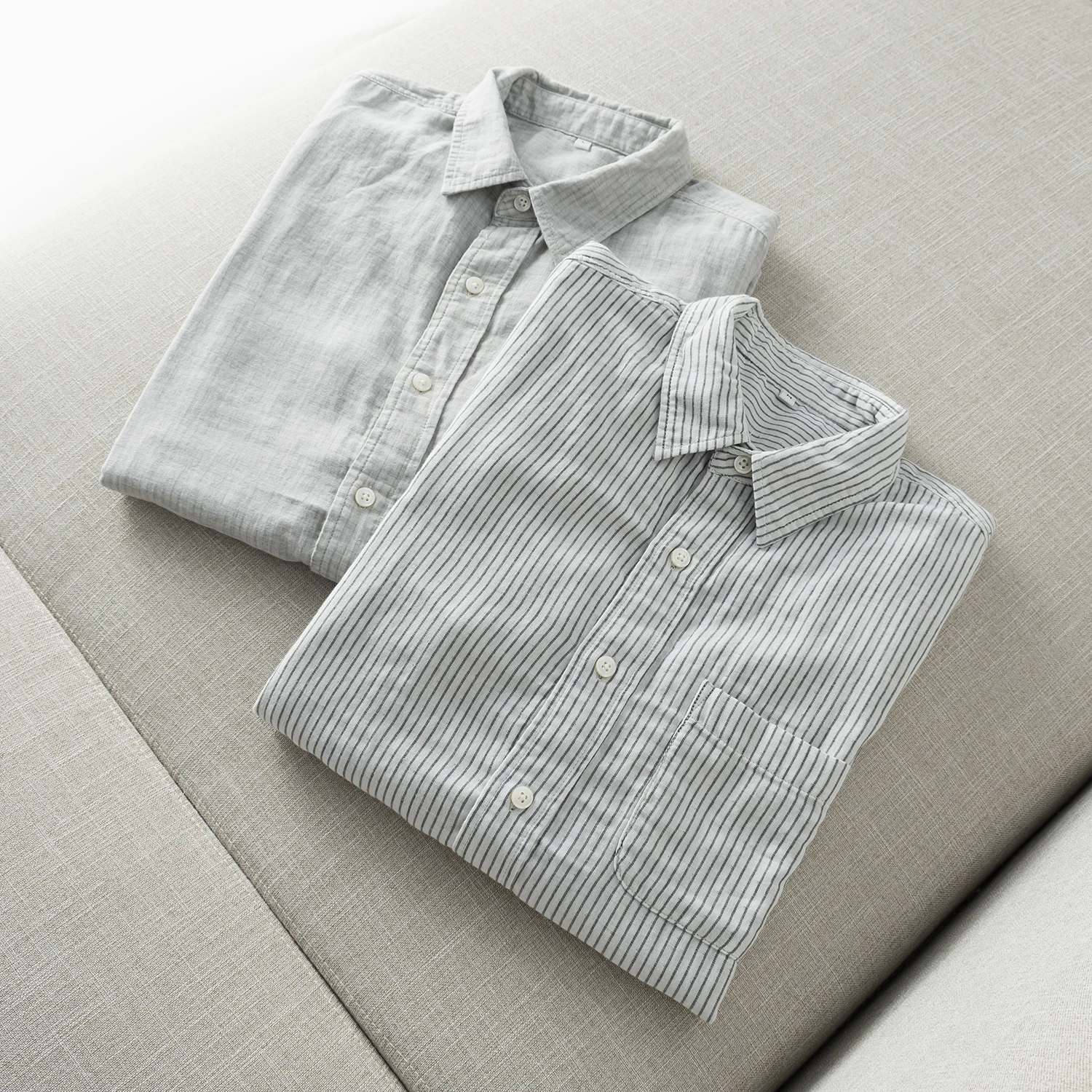 Spring Autumn Men Brief Loose All-match Japan Style Comfortable Breathable Water Washed Organic Double Layer Cotton Shirt/Blouse
Spring Autumn Men Brief Loose All-match Japan Style Comfortable Breathable Water Washed Organic Double Layer Cotton Shirt/Blouse