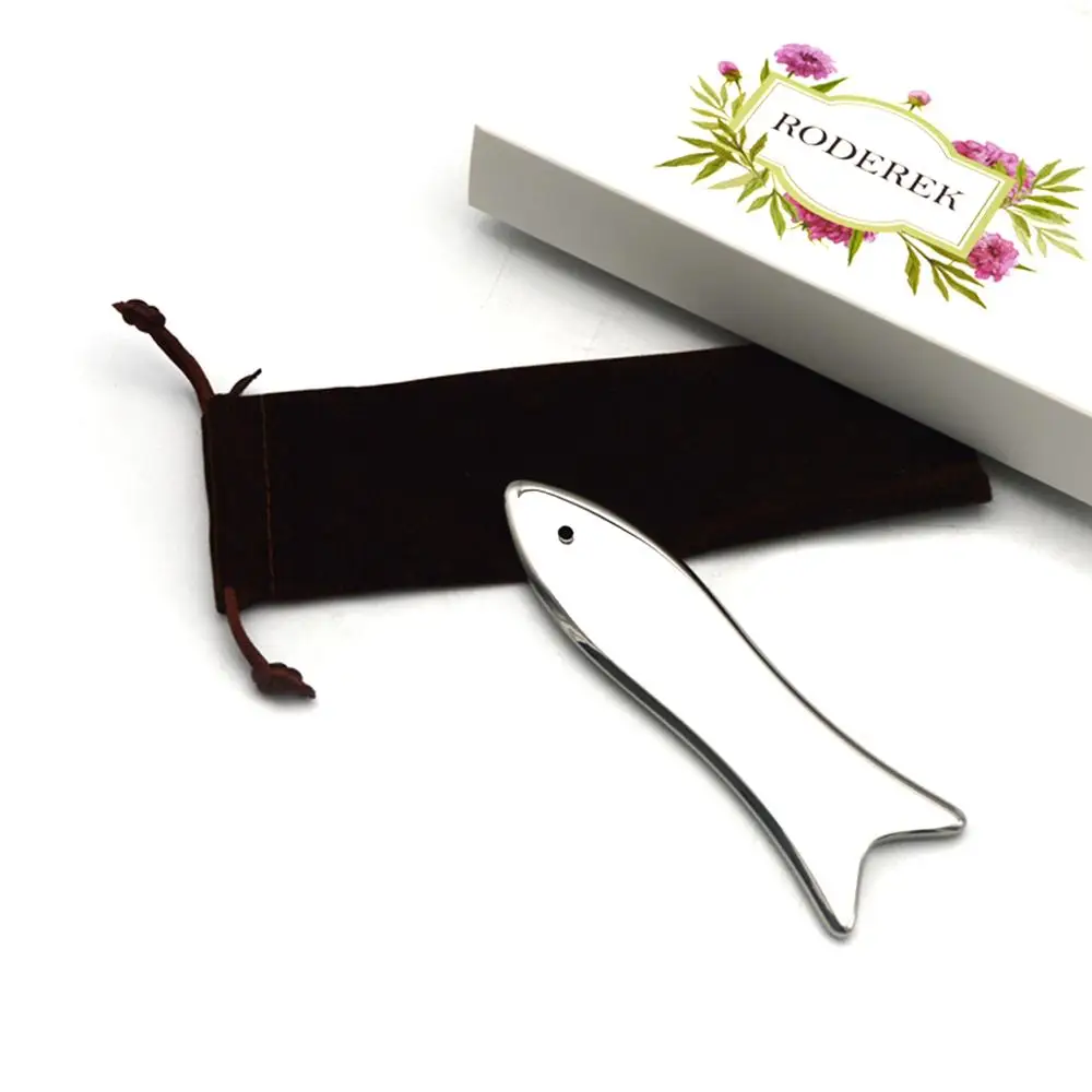 Guasha Tool, Fish-shaped Facial Massager, Stainless Steel Board to Reduce Deep Tissue Problems
Guasha Tool, Fish-shaped Facial Massager, Stainless Steel Board to Reduce Deep Tissue Problems