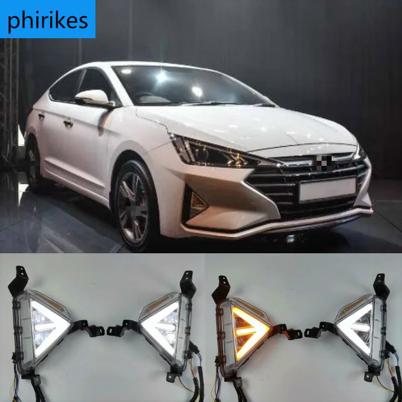 LED fog lamp for Hyundai Elantra 2019 2020 DRL Daytime Running Lights with Yellow Turn signal light drl
LED fog lamp for Hyundai Elantra 2019 2020 DRL Daytime Running Lights with Yellow Turn signal light drl