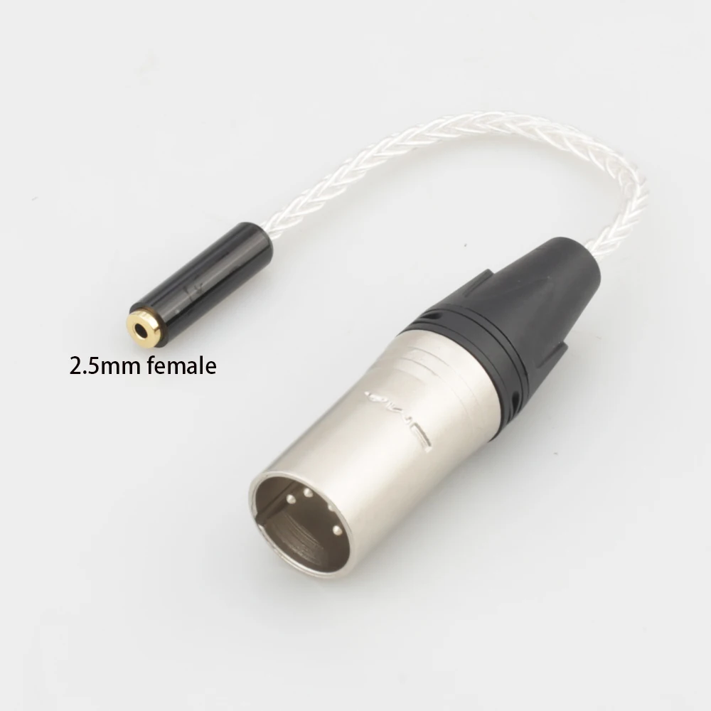 4-pin XLR Balanced Male to 2.5mm Trrs Female Balanced Cable Headphone Audio Adapter for Astell&kern Layla Astell&Kern Rosie
4-pin XLR Balanced Male to 2.5mm Trrs Female Balanced Cable Headphone Audio Adapter for Astell&kern Layla Astell&Kern Rosie