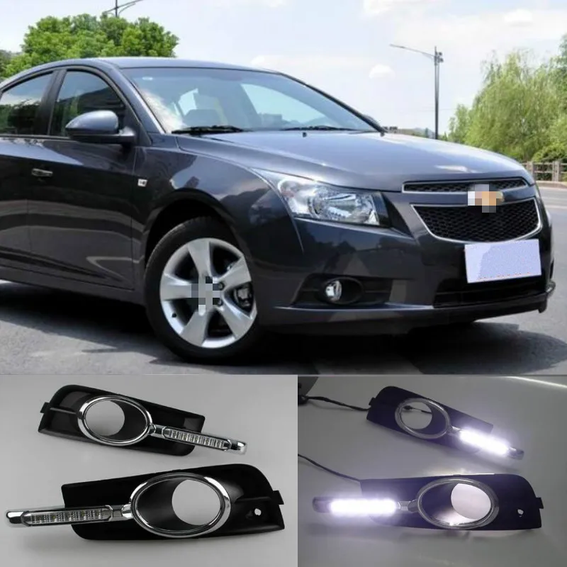 LED Daytime Running Light DRL For Chevrolet Cruze 2009-2014 DRL Fog Lamp with Turn Signal Dimmed Light
LED Daytime Running Light DRL For Chevrolet Cruze 2009-2014 DRL Fog Lamp with Turn Signal Dimmed Light