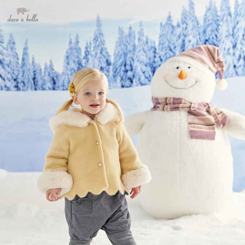 DB20036 dave bella winter baby girl fashion solid hooded coat children girls tops infant toddler outerwear
DB20036 dave bella winter baby girl fashion solid hooded coat children girls tops infant toddler outerwear