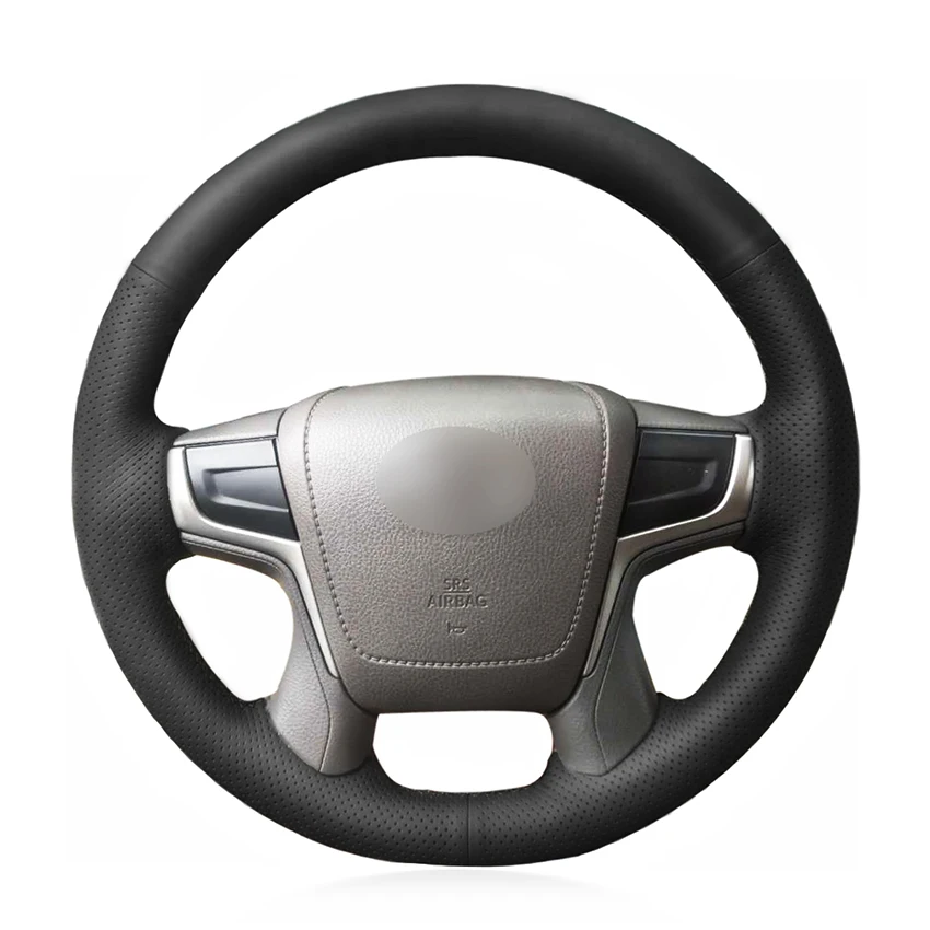 Hand-stitched Black Leather Car Steering Wheel Cover for Toyota Land Cruiser 2015-2020 Land Cruiser Prado 2017 2018 2019-2020
Hand-stitched Black Leather Car Steering Wheel Cover for Toyota Land Cruiser 2015-2020 Land Cruiser Prado 2017 2018 2019-2020