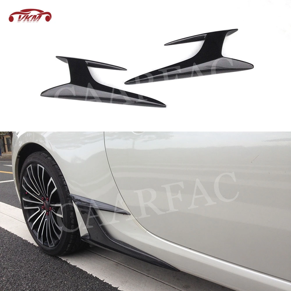 Carbon fiber Material Side Skirts Splitters Canards For Toyota GT86 For Subaru BRZ 2014-2016 Auto Car Decoration
Carbon fiber Material Side Skirts Splitters Canards For Toyota GT86 For Subaru BRZ 2014-2016 Auto Car Decoration
