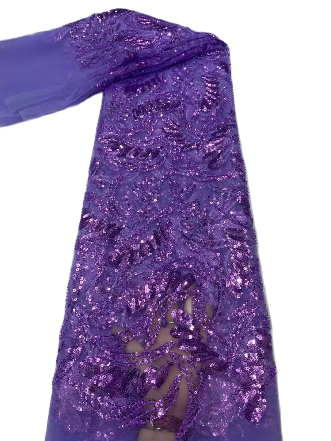 H-6.121604 New ArrivalDesign Gorgeous Shinny Crystal Sequins Material Embroidery French African Lace Fabric for DIY Sewing Dress
H-6.121604 New ArrivalDesign Gorgeous Shinny Crystal Sequins Material Embroidery French African Lace Fabric for DIY Sewing Dress