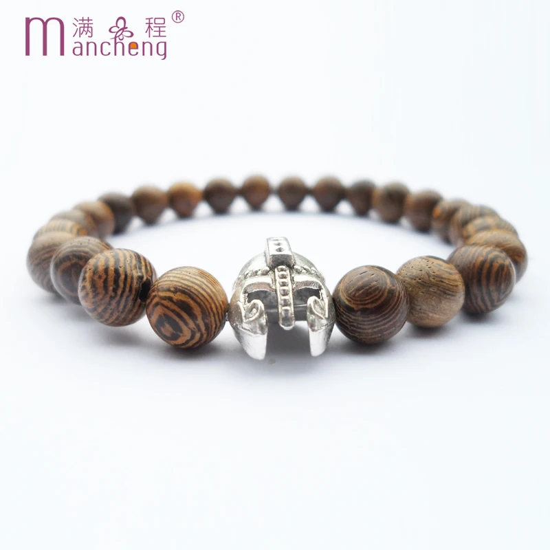 Wenge wood Vintage Zinc alloy helmet bracelet Men Roman Spartan Warrior Gladiator Knight Helmet bracelet jewelry men
Wenge wood Vintage Zinc alloy helmet bracelet Men Roman Spartan Warrior Gladiator Knight Helmet bracelet jewelry men