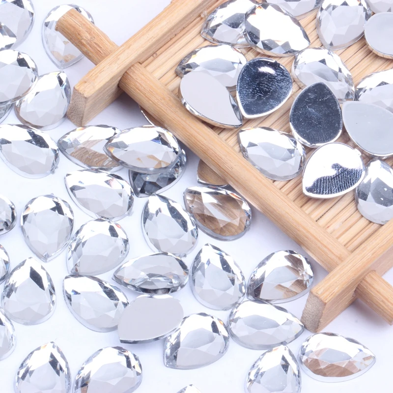 10x14mm 1000pcs Flat Facets Acrylic Rhinestone Tear Shape Many Colors Choose DIY Nail Art Decorations Glue On Garments Crafts
10x14mm 1000pcs Flat Facets Acrylic Rhinestone Tear Shape Many Colors Choose DIY Nail Art Decorations Glue On Garments Crafts
