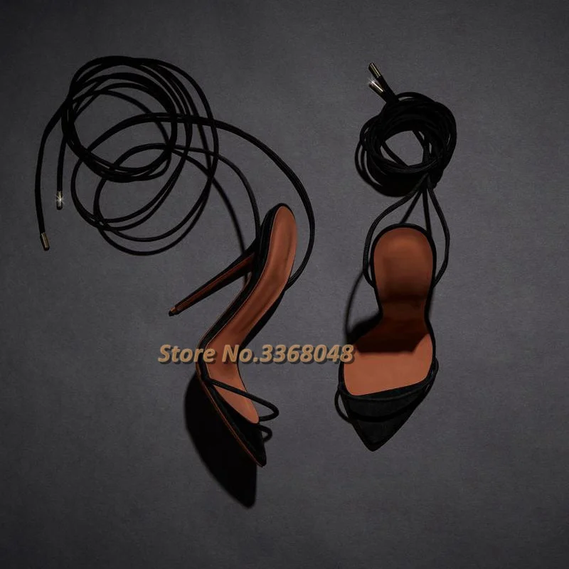 Pointed Toe Lace Up Sandals Rome Dress Ladies Sandals Ankle Strap Stiletto High Heeled Runway Women Dress Sandals
Pointed Toe Lace Up Sandals Rome Dress Ladies Sandals Ankle Strap Stiletto High Heeled Runway Women Dress Sandals