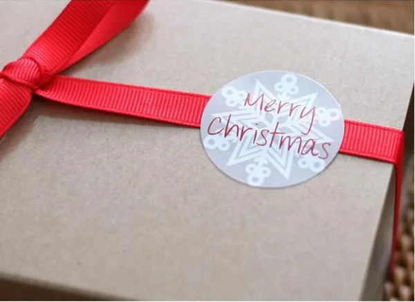 1.4" round shape Merry Christmas white snow stickers for gift packaging lables wedding sticker label xmas decorative sticker
1.4" round shape Merry Christmas white snow stickers for gift packaging lables wedding sticker label xmas decorative sticker