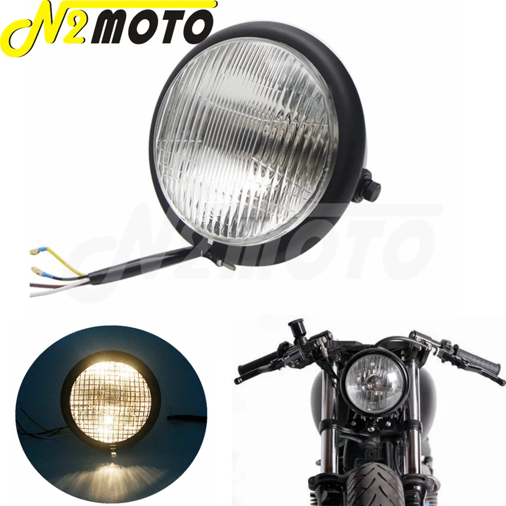 Фара для мотоцикла H4, 12 В, дальний/ближний свет, фара в стиле ретро для Harley, Honda, Yamaha, Suzuki, Bobber, Chopper, Cruiser, Cafe Racer на заказ
Фара для мотоцикла H4, 12 В, дальний/ближний свет, фара в стиле ретро для Harley, Honda, Yamaha, Suzuki, Bobber, Chopper, Cruiser, Cafe Racer на заказ