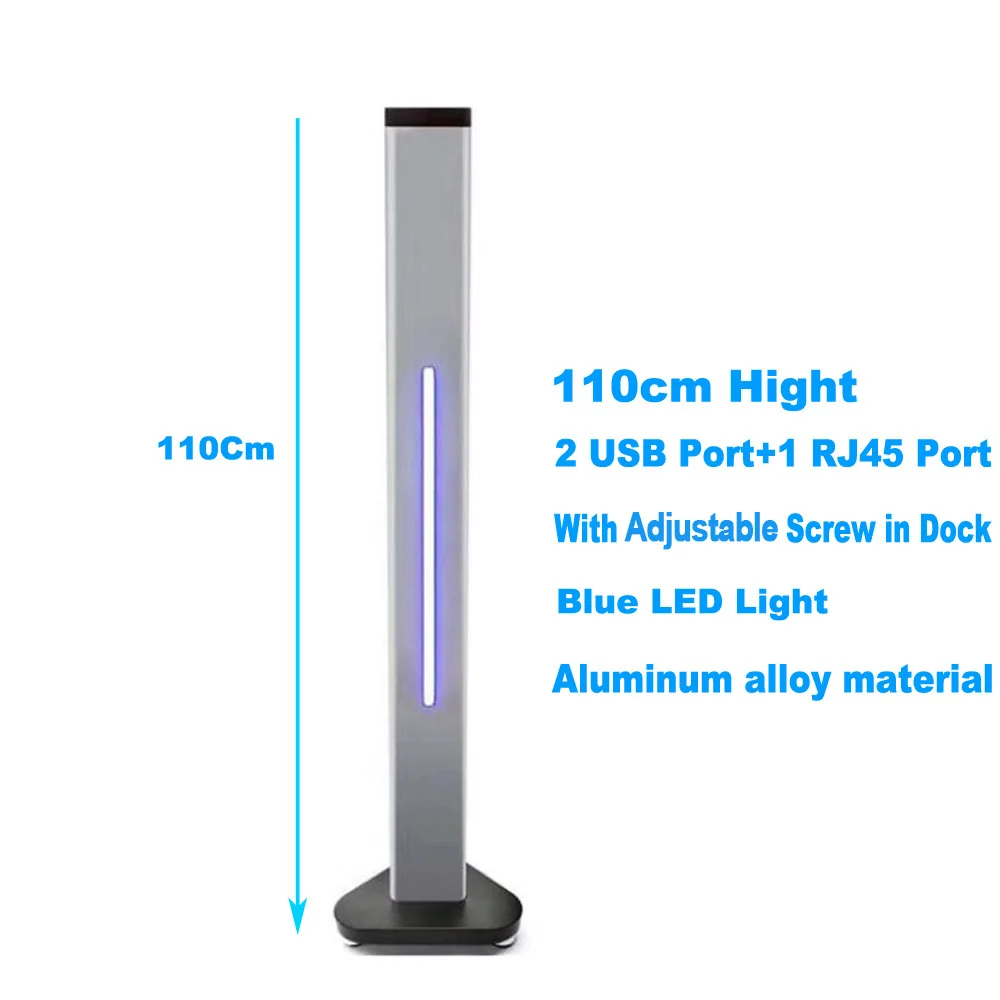 110cm Face Recognition Human Body Temperature Camera Vertical Stand Bracket Support Trestle Holder Rack Tressel Spur Sting
110cm Face Recognition Human Body Temperature Camera Vertical Stand Bracket Support Trestle Holder Rack Tressel Spur Sting