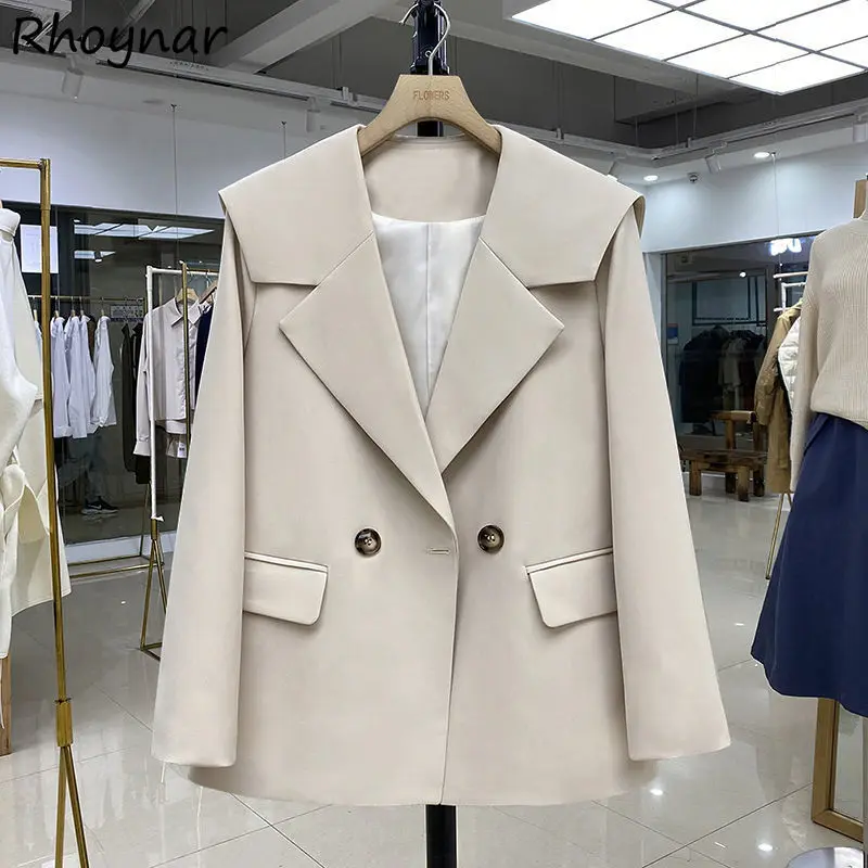 Blazers Womens Spring Design Lovely Vintage Solid New Chic Simple Ulzzang Daily Leisure All-match Lady Fashion Soft Tender Loose
Blazers Womens Spring Design Lovely Vintage Solid New Chic Simple Ulzzang Daily Leisure All-match Lady Fashion Soft Tender Loose