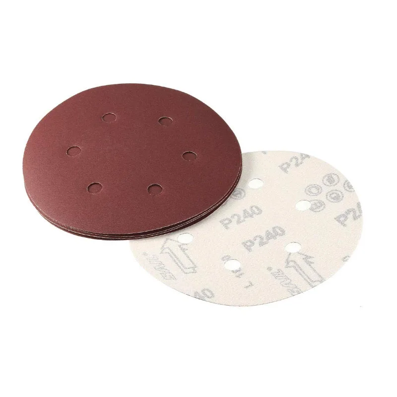 6-Inch/150mm Sanding Disc 40-2000 Grits 6 Holes Aluminum Oxide Flocking Back Sandpapers for Sanders 100 Pcs
6-Inch/150mm Sanding Disc 40-2000 Grits 6 Holes Aluminum Oxide Flocking Back Sandpapers for Sanders 100 Pcs
