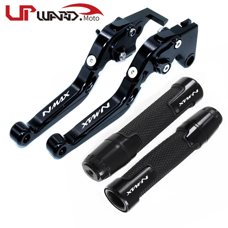 Motorcycle CNC Brake Clutch Lever+22MM Handle Grips Handleba Fit For NMAX 155 NMAX155 NMAX 125 NMAX 150 N-MAX 125 155 15-21
Motorcycle CNC Brake Clutch Lever+22MM Handle Grips Handleba Fit For NMAX 155 NMAX155 NMAX 125 NMAX 150 N-MAX 125 155 15-21