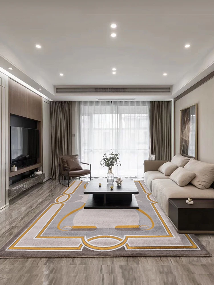 Gold Line Luxury Carpet Living Room New Chinese Carpet Bedroom Home Decor Thick Area Rug Study Dining Coffee Table Carpet Nordic
Gold Line Luxury Carpet Living Room New Chinese Carpet Bedroom Home Decor Thick Area Rug Study Dining Coffee Table Carpet Nordic