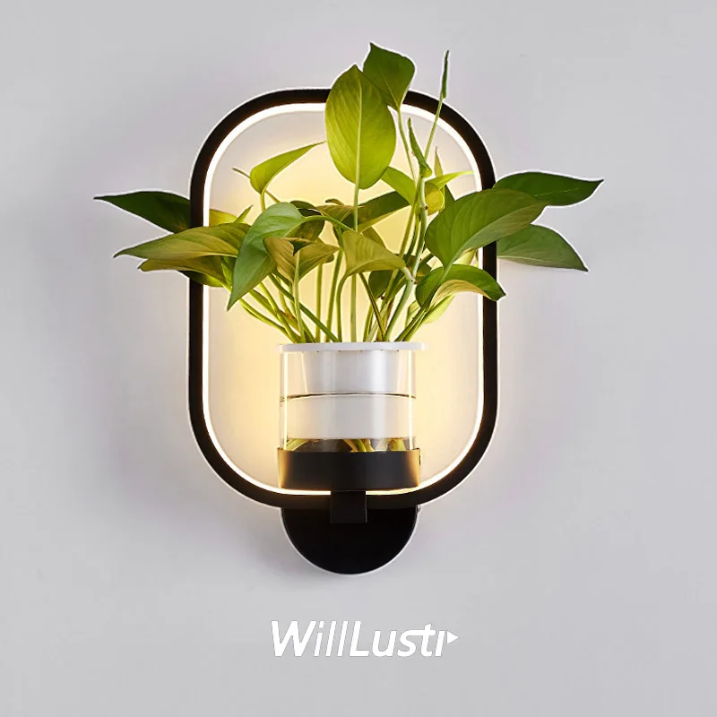 Art Deco Aluminum LED Wall Lamp Nordic Acrylic Glass Sconce Corridor Living Room Bedside Creative Aquatic Plants Modern Lighting
Art Deco Aluminum LED Wall Lamp Nordic Acrylic Glass Sconce Corridor Living Room Bedside Creative Aquatic Plants Modern Lighting
