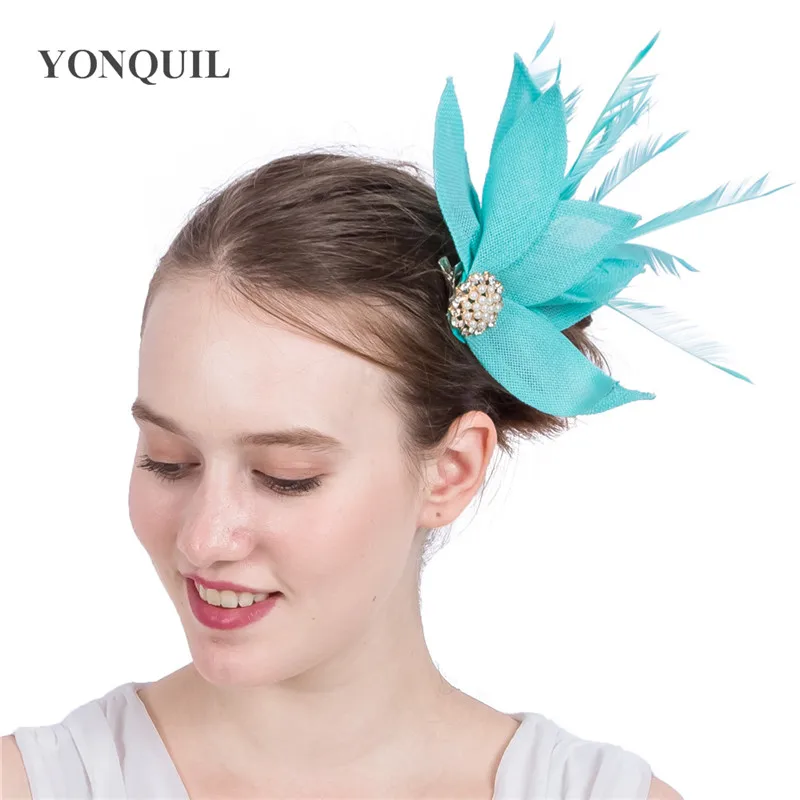 Fashion New Headwear Women Wedding Hair Accessories Facinator Hat For Elegant Ladies Party Church Cocktail Headpiece Hair Clip
Fashion New Headwear Women Wedding Hair Accessories Facinator Hat For Elegant Ladies Party Church Cocktail Headpiece Hair Clip