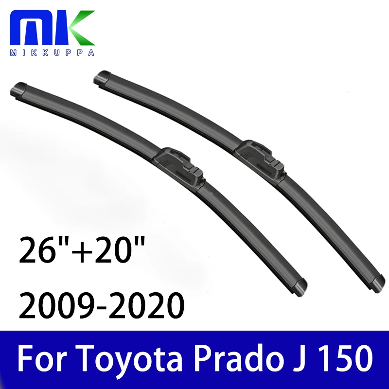 Wiper Blade For Toyota Prado J 150 J150 2009 2010 2011 2012 2013 2014 2015 2016 2017- 2020 Windshield Windscreen Window 26"+20"
Wiper Blade For Toyota Prado J 150 J150 2009 2010 2011 2012 2013 2014 2015 2016 2017- 2020 Windshield Windscreen Window 26"+20"