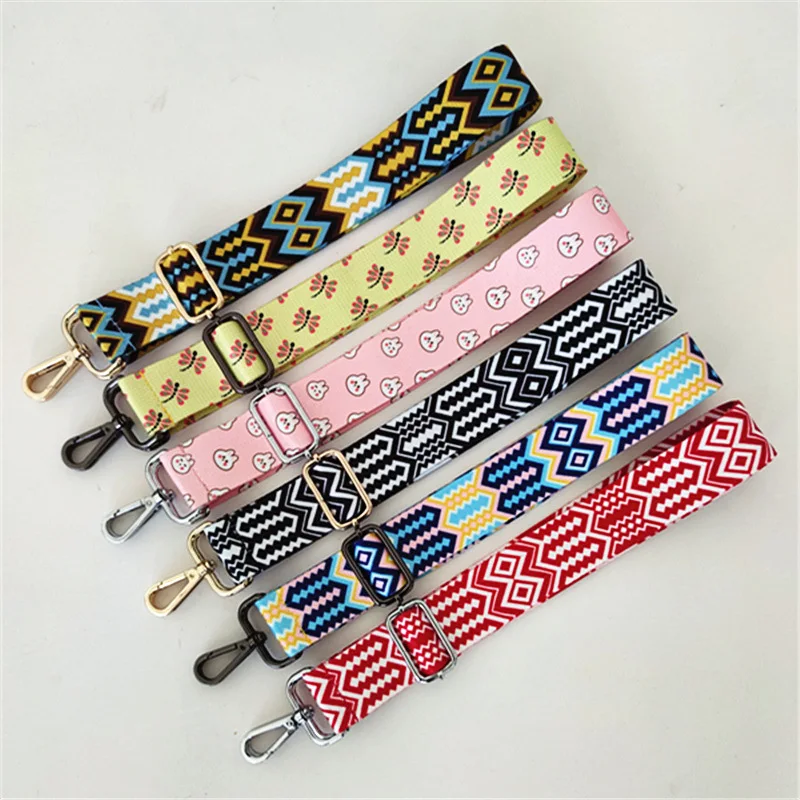 New Wolorful Color Wide Shoulder Strap Women’s Accessories Ethnic Style Adjustable One-Shoulder Messenger Bag Long
New Wolorful Color Wide Shoulder Strap Women’s Accessories Ethnic Style Adjustable One-Shoulder Messenger Bag Long