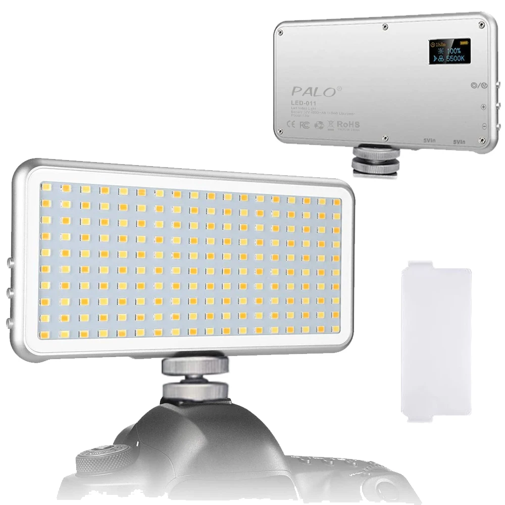 PALO 3100-5500K ЖК-перезаряжаемый заполняющий светильник для Sony Canon Nikon с регулируемой яркостью Светодиодная студийная камера фото телефон видео заполняющий светильник лампа
PALO 3100-5500K ЖК-перезаряжаемый заполняющий светильник для Sony Canon Nikon с регулируемой яркостью Светодиодная студийная камера фото телефон видео заполняющий светильник лампа