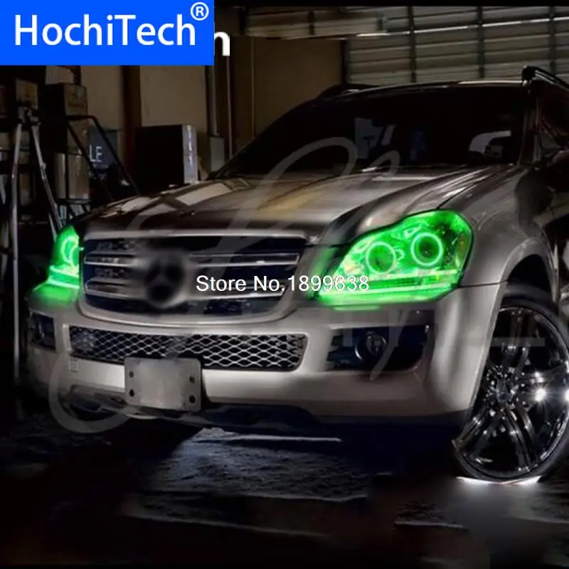 for Mercedes GL-Class 2007-2012 multi color RGB LED Headlight Halo Angel Demon Eyes Rings
for Mercedes GL-Class 2007-2012 multi color RGB LED Headlight Halo Angel Demon Eyes Rings