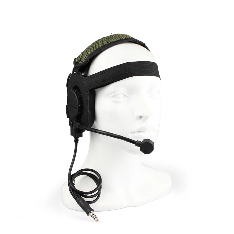 Tactical Headset III Z Tactical Bowman Elite II Mic Radio Boom for Walkie Talkie, Helmet Communication
Tactical Headset III Z Tactical Bowman Elite II Mic Radio Boom for Walkie Talkie, Helmet Communication