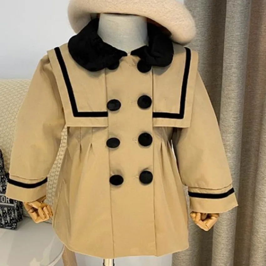 Toddler Baby Girls Windproof Double breasted trench coat For Girl Outerwear autumn Windbreaker Kids Clothes outfit
Toddler Baby Girls Windproof Double breasted trench coat For Girl Outerwear autumn Windbreaker Kids Clothes outfit