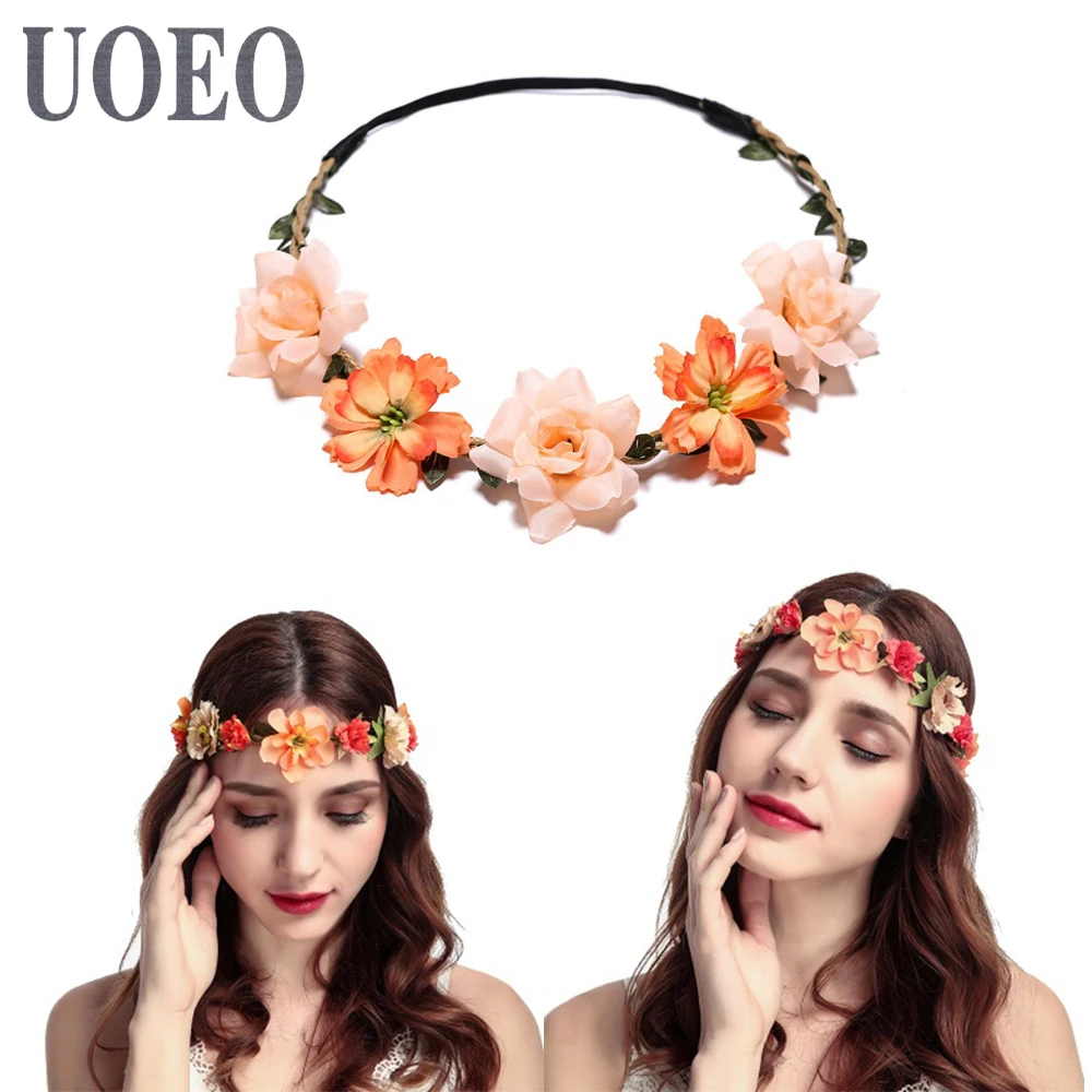 New Floral Crown Fashion Flower Headband for Beatuiful Girls Crown Hair Accessories Party Stylish Tools Hair Band
New Floral Crown Fashion Flower Headband for Beatuiful Girls Crown Hair Accessories Party Stylish Tools Hair Band