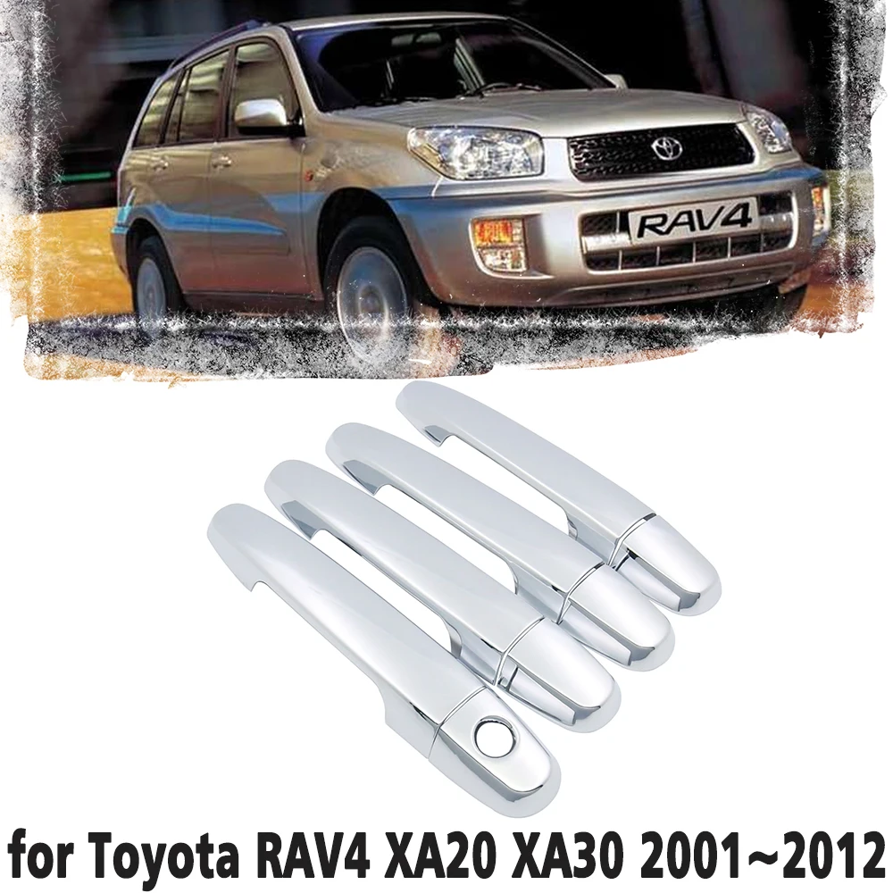 Хромированная дверная ручка, накладка, Защитная крышка для Toyota RAV4, RAV 4, XA20, XA30, MK1, MK2, 2001 ~ 2012, наклейка на автомобильный аксессуар
Хромированная дверная ручка, накладка, Защитная крышка для Toyota RAV4, RAV 4, XA20, XA30, MK1, MK2, 2001 ~ 2012, наклейка на автомобильный аксессуар