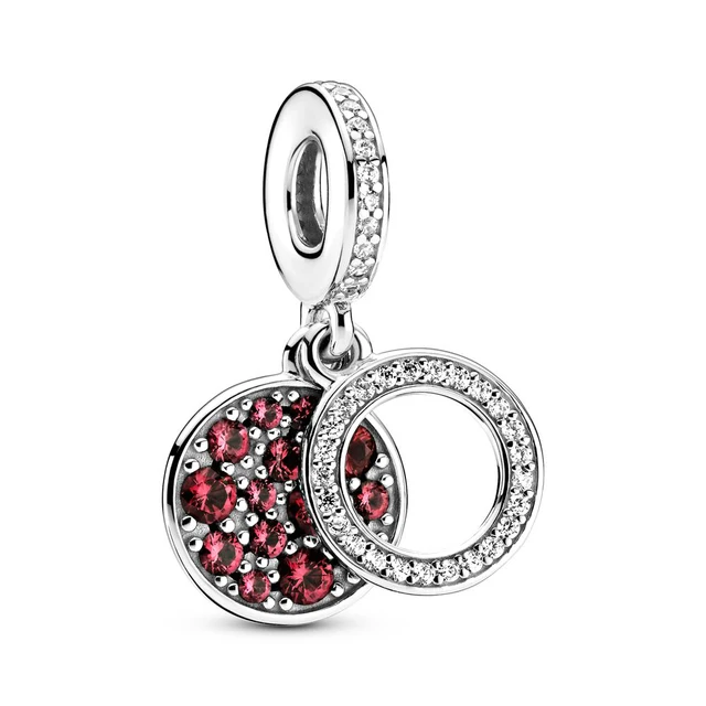 New 925 Sterling Silver Pendant Red New Year Heart Charm for Original Snake Chain Bracelet DIY Gift Fine Jewelry
New 925 Sterling Silver Pendant Red New Year Heart Charm for Original Snake Chain Bracelet DIY Gift Fine Jewelry