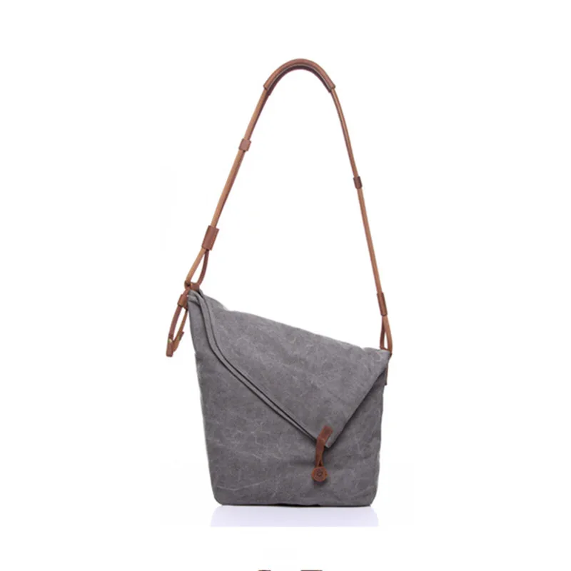 Women's Canvas Shoulder Bags Vintage Style Unisex Crossbody Bags Literary Leather Belt Messenger Bags
Women's Canvas Shoulder Bags Vintage Style Unisex Crossbody Bags Literary Leather Belt Messenger Bags