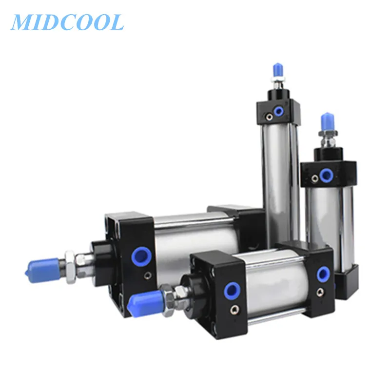 Air Cylinder SC Series Bore 80mm SC80 Standard Double Acting Pneumatic Cylinder 350 400 450 500 600 700 800 900 1000mm Stroke
Air Cylinder SC Series Bore 80mm SC80 Standard Double Acting Pneumatic Cylinder 350 400 450 500 600 700 800 900 1000mm Stroke